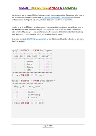 MYSQL Practical Tutorial.pdf