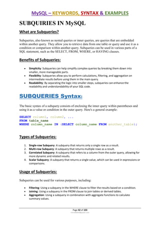 MYSQL Practical Tutorial.pdf
