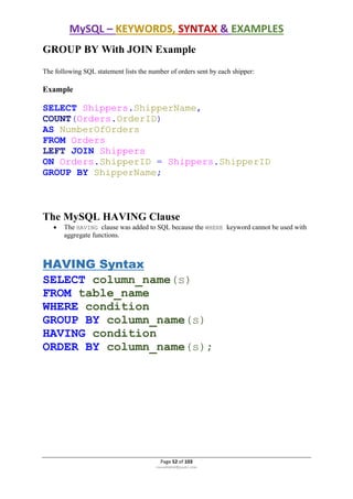 MYSQL Practical Tutorial.pdf