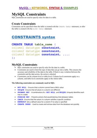 MYSQL Practical Tutorial.pdf