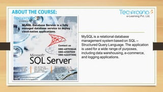 Mysql presentation | PPT