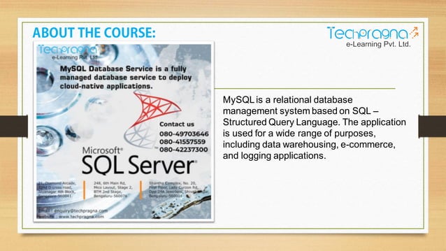 Mysql presentation | PPT