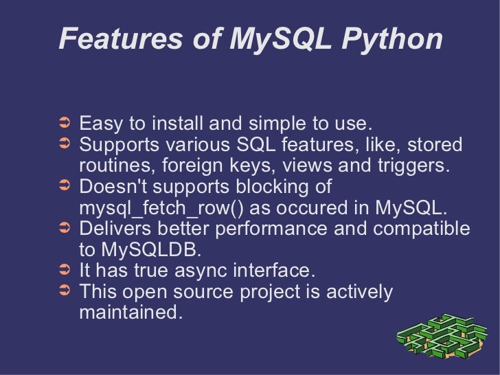 how to get Mysql for python files