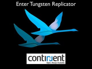 Enter Tungsten Replicator
 