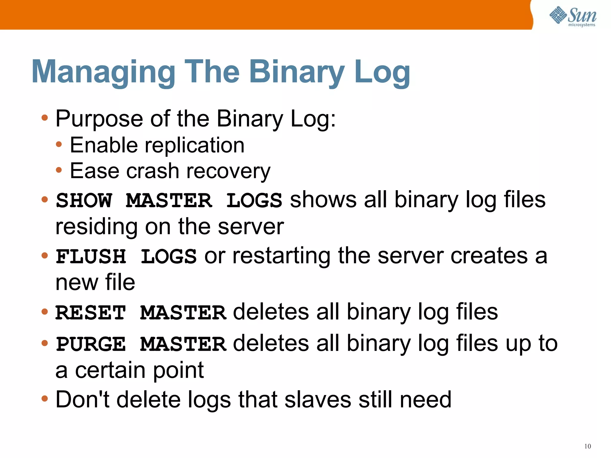 MySQL Server Backup, Restoration, and Disaster Recovery Planning