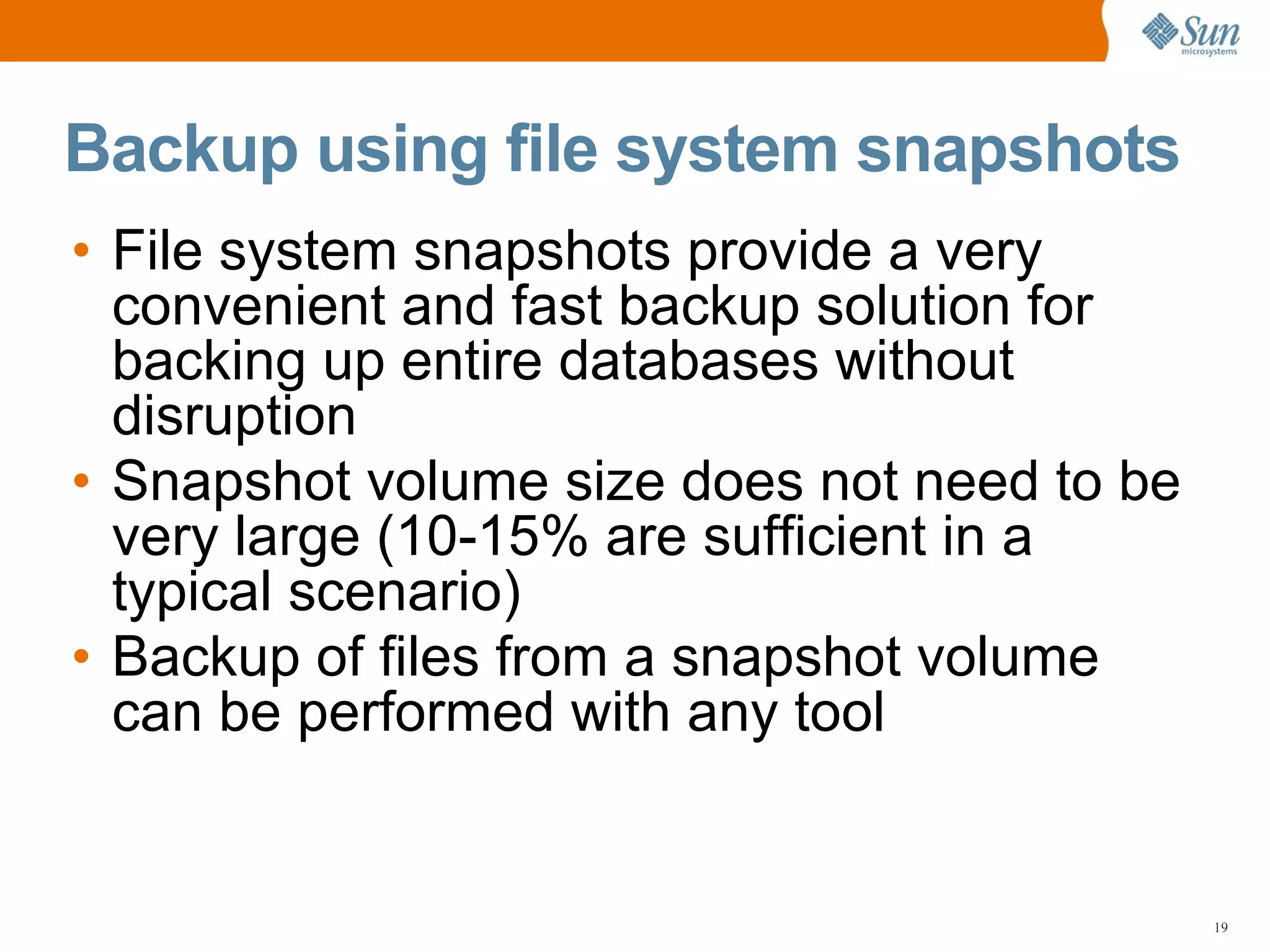 MySQL Server Backup, Restoration, and Disaster Recovery Planning