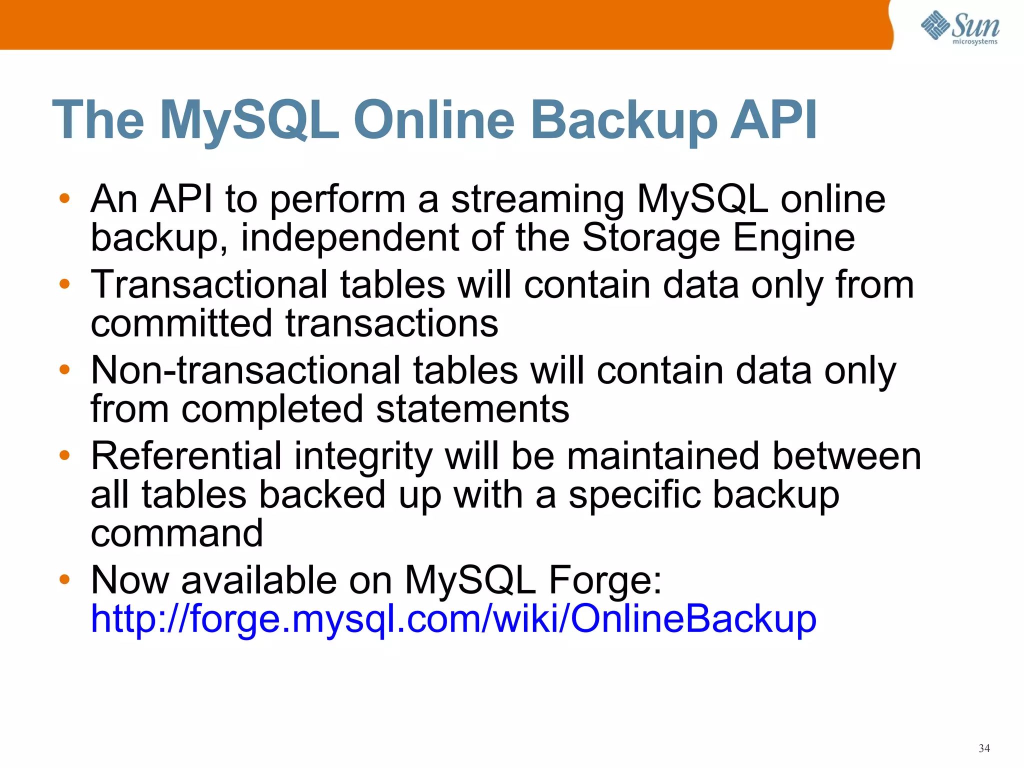 MySQL Server Backup, Restoration, and Disaster Recovery Planning