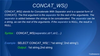 MySQL String Functions.pptx