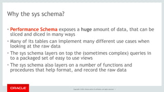 The MySQL SYS Schema | PDF