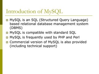 MySQL 指南 | PDF | Databases | Computer Software and Applications