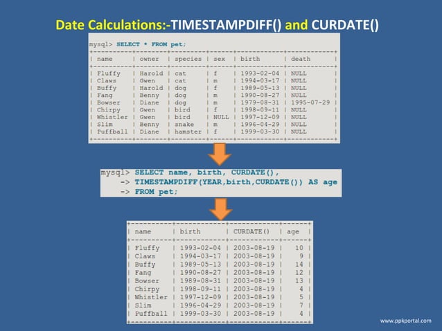Mysql tutorial commands_part1 | PPT