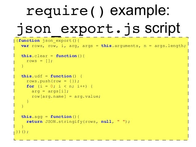 Writing MySQL User-defined Functions in JavaScript