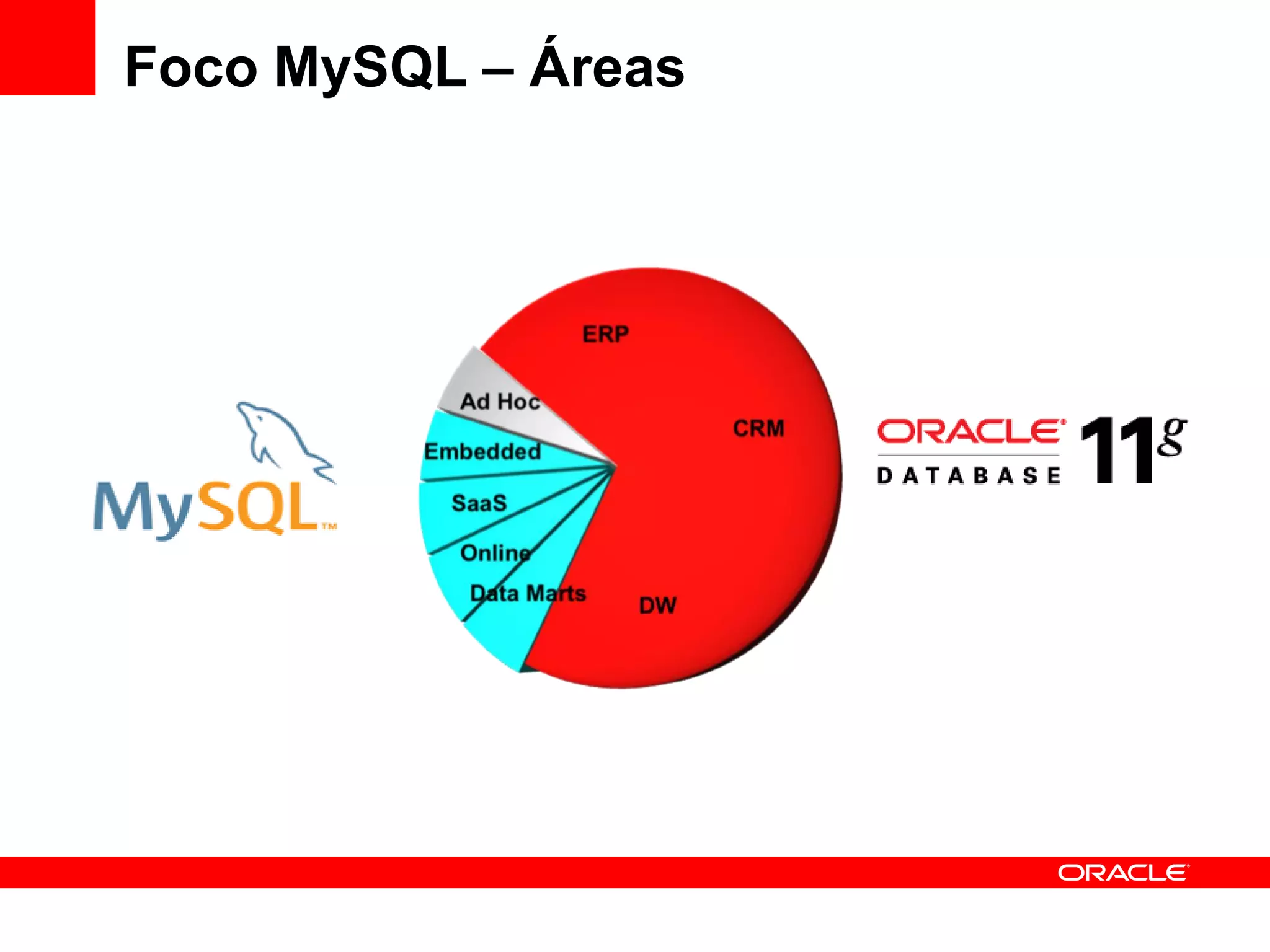 Foco MySQL – Áreas
 