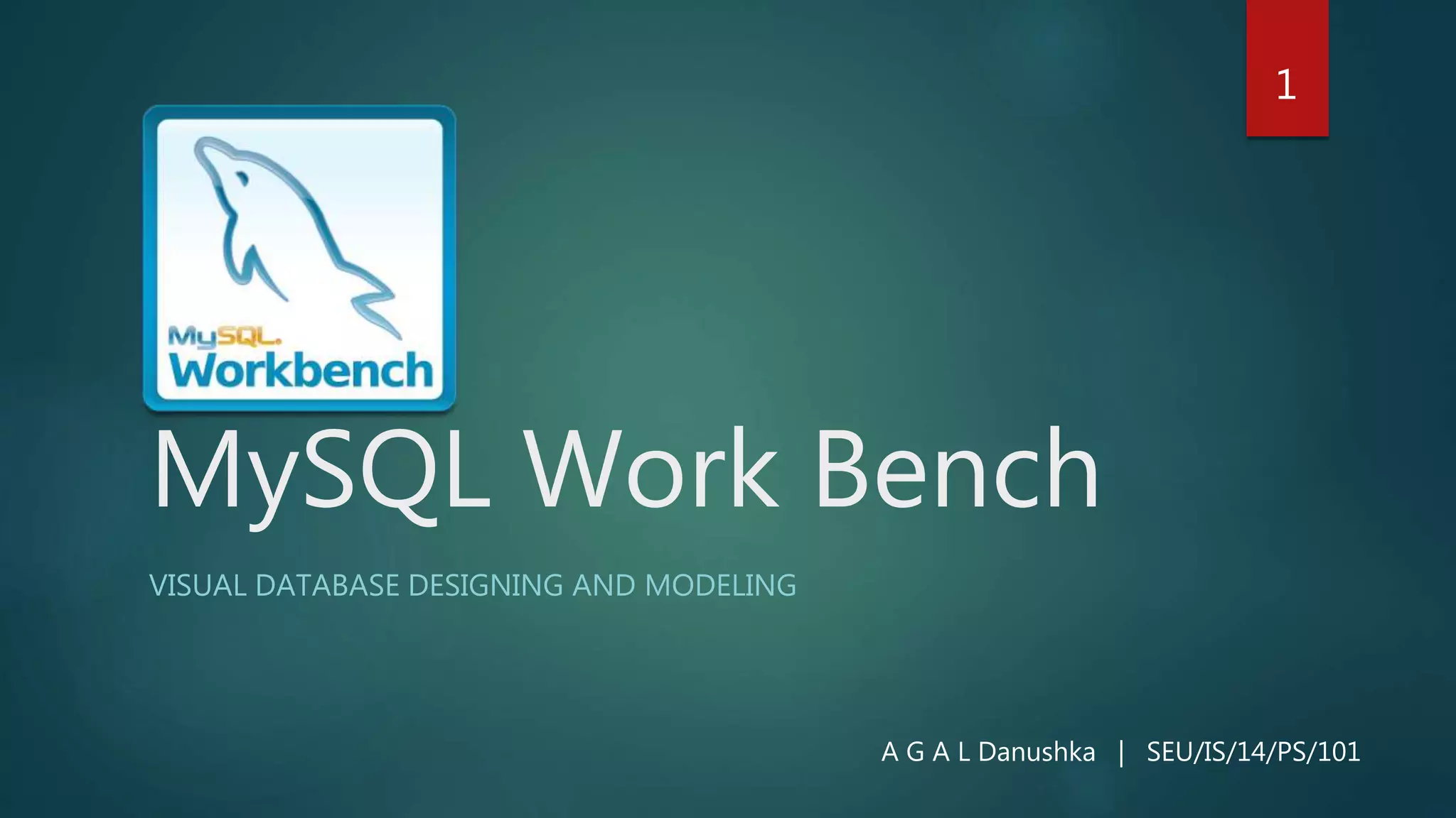 My Sql Work Bench | PPTX | Databases | Computer Software and Applications