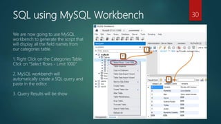 My Sql Work Bench | PPTX