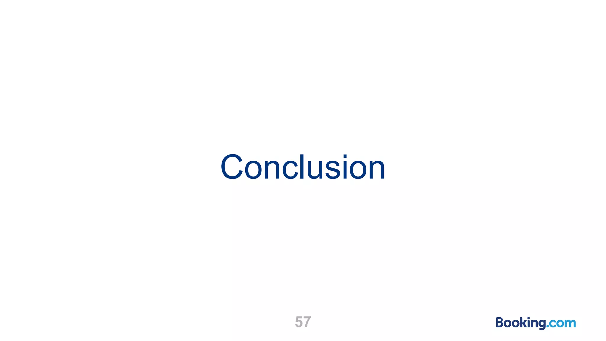 Conclusion 57 