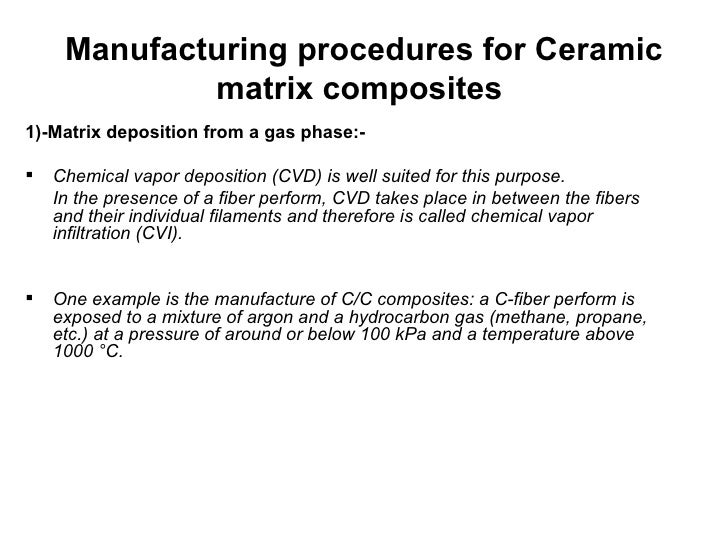 composites manufacture