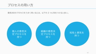 やはり俺のスタートアップの
意思決定はまちがっている。
83
続
 