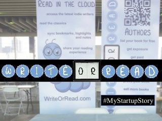 #MyStartupStory
 