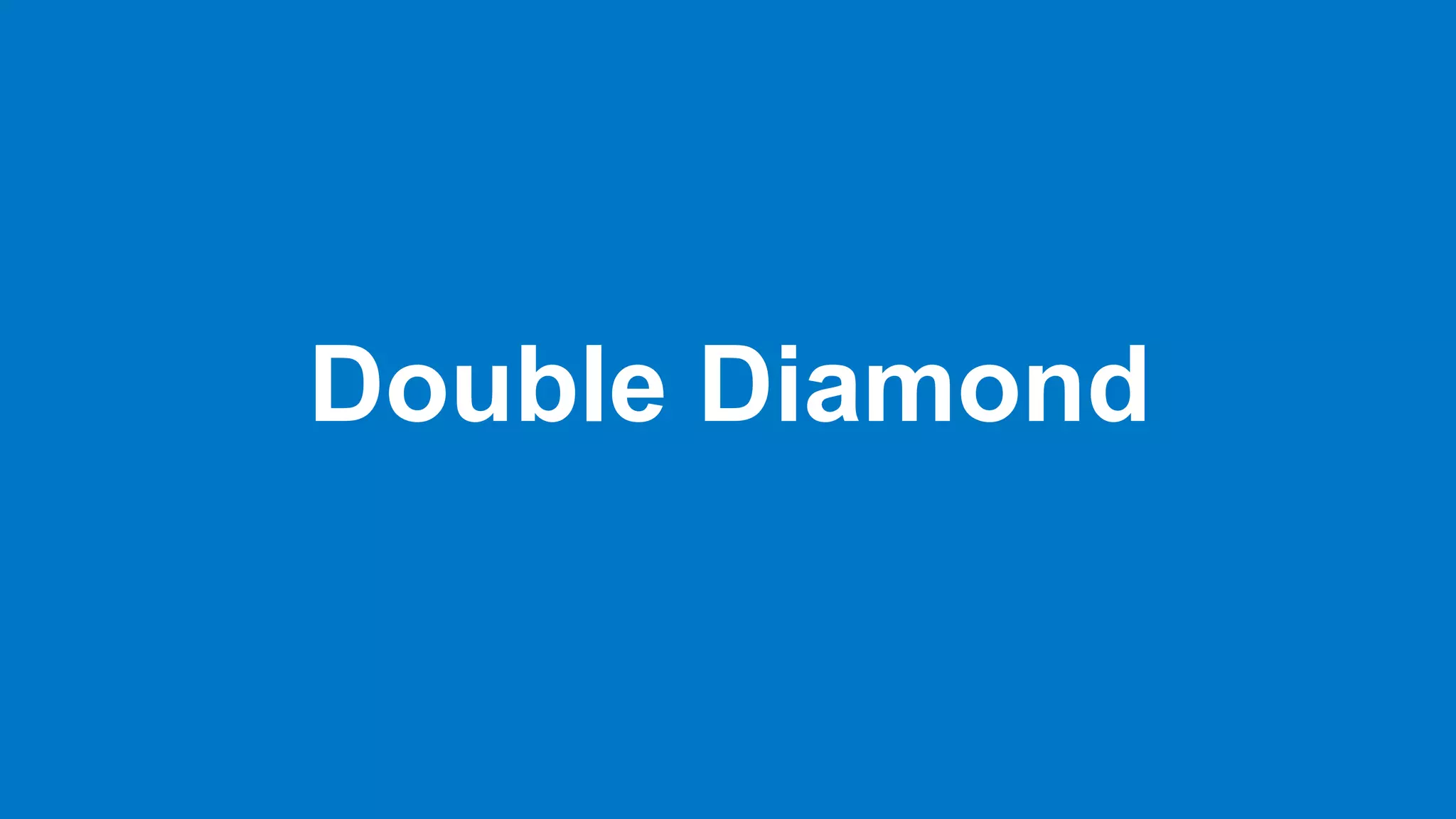 Double Diamond
 