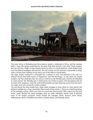 Mysteries tanjore