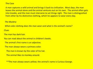 Mystery Inference examples in Literature | PPTX