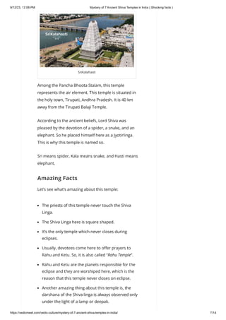 Mystery of 7 Ancient Shiva Temples in India.pdf