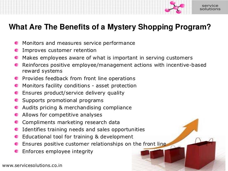 Mystery shopping by Service Solutions