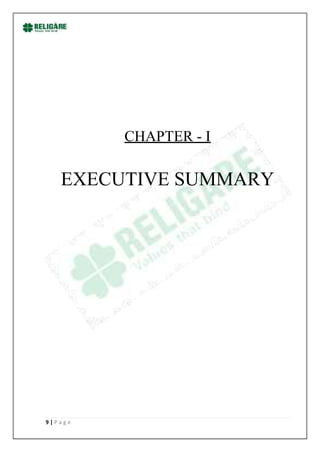 CHAPTER - I

   EXECUTIVE SUMMARY




9|Page
 