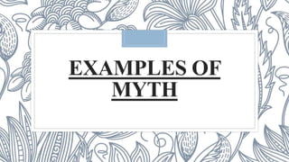 Myth | PPTX