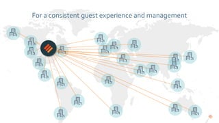 For a consistent guest experience and management
 