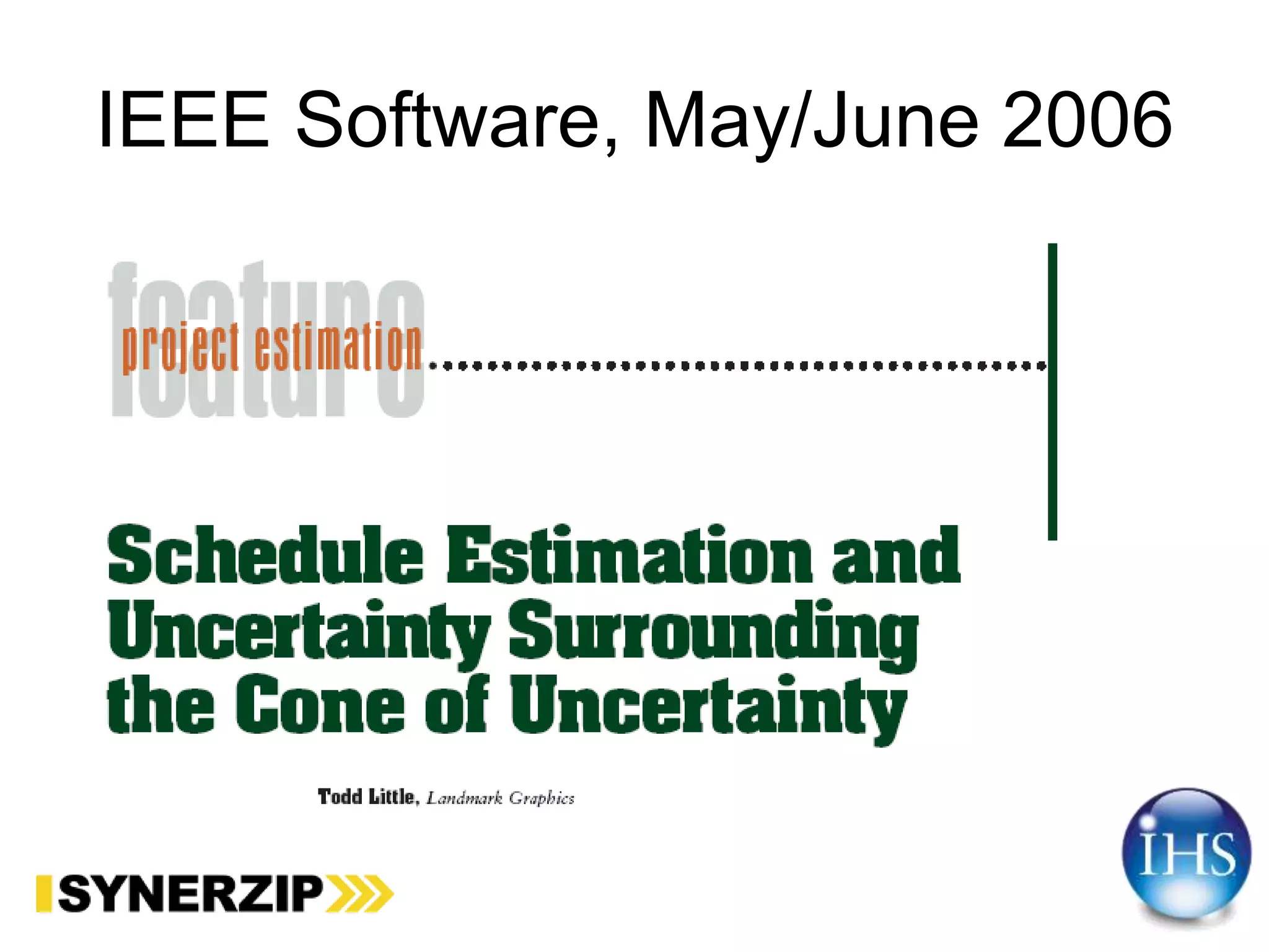 IEEE Software, May/June 2006
 