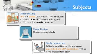 Overuse of Stress Ulcer prophylaxis (SUP) | PPTX
