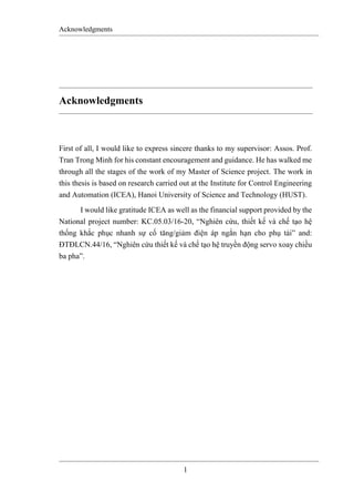 My Master of Science Thesis | PDF