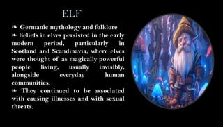 Creatures of Myth and Ancient Belief pptx | PPTX