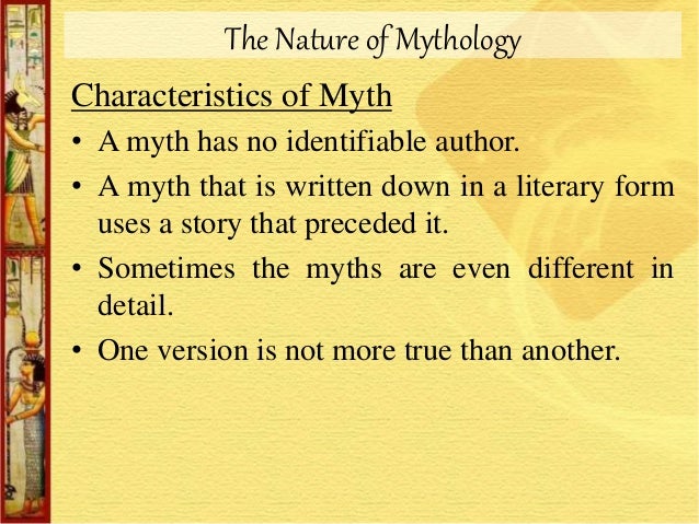 Myth mythology and folklore