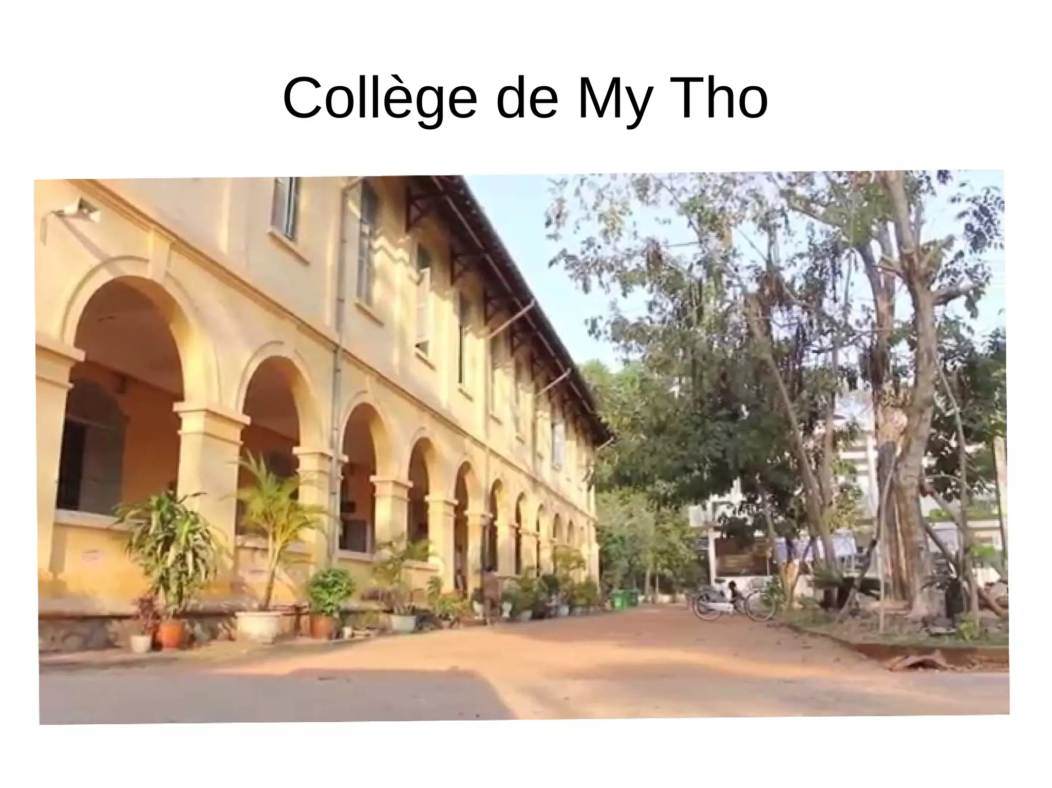 Collège de My Tho