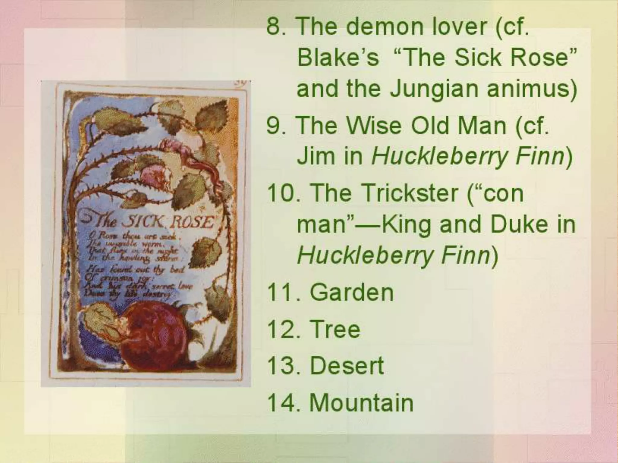 Mythological and archetypal criticism