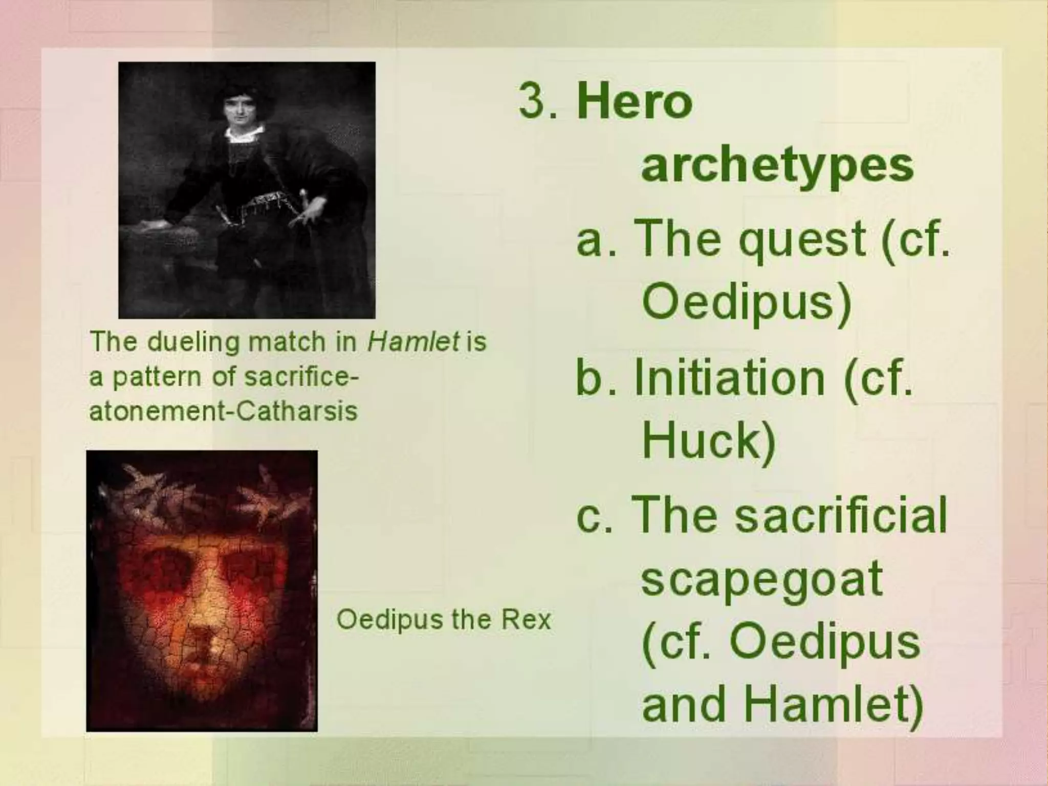 Mythological and archetypal criticism