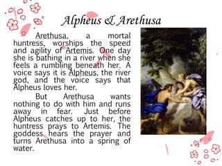 GREEK MYTHOLOGY: eight tales of lovers | PPTX