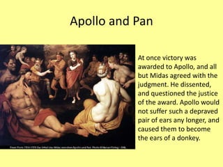 Mythology lesson 9 apollo | PPTX