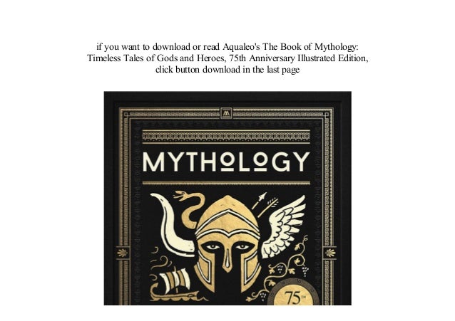Read Mythology: Timeless Tales of Gods and Heroes, 75th ...