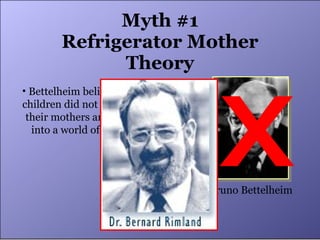 Myths about Autism | PPT | Brain and Nervous System Disorders ...