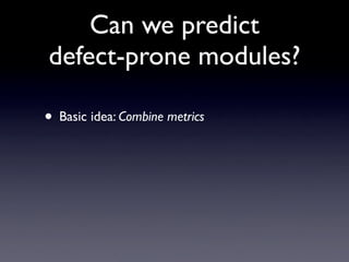 Do Bugs Reside in Complex Code?