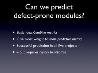 Do Bugs Reside in Complex Code?