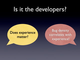 Do Bugs Reside in Complex Code?