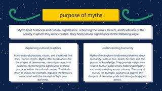 Exploring Myths and Legends: Origins, Characteristics, and Cultural ...