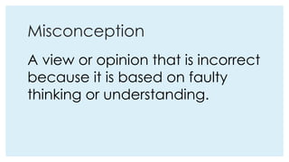 Myths and Misconceptions about Grammar | PPTX