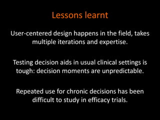 Myths of Shared Decision Making - ISDM 2011 Maastricht, Netherlands