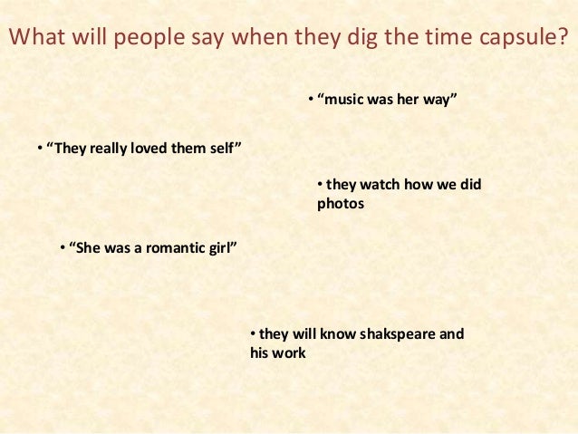 My time capsule-staffieri